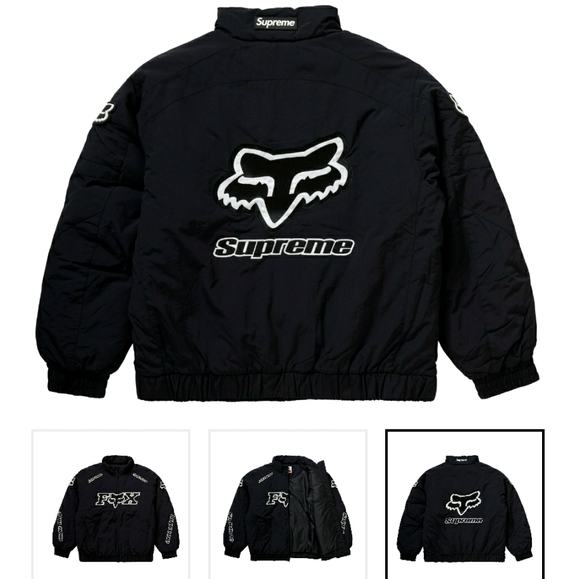 supreme racing jacket